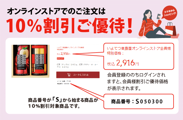 10％割引ご優待