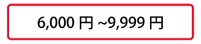6,000円～9,999円