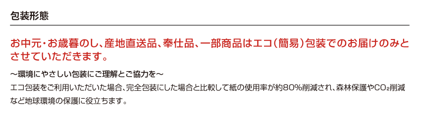 包装形態